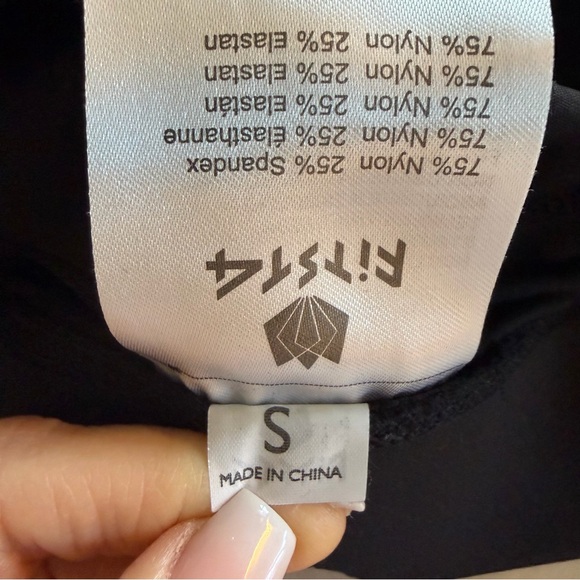 Equestrian style riding breeches tights silicone full seat Inner leg Sz Small - Picture 7 of 7